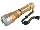 Romisen RC-9807A CREE XP-E LED 3Mode 450Lm Rechargeable High Light LED Flashlight Torch
