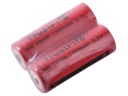 TrustFire IMR 18500 3.7V 1300mAh Rechargeable Li-ion Battery(1 Pair)