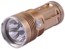 SKYRAY 4*CREE L2 LED 4 Mode 920Lm Aluminum Alloy LED Flashlight-Golden