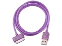 4G Radium Rays 1M 3.5mm USB Charger Cable For iPhone4/iPhone4S/iPad Tablets