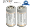 ARCHON D32VR/D45 High Capacity 5500mAh 3.7V 32650 Rechargeable Li-ion Battery(2PCS)