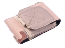 Multi-function Hanging Cloth Mobile Pocket  Case Bag For iPhone -Brown