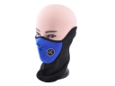 CS Sponge Cloth Half Face Protective Face Mask-(Blue+Black)