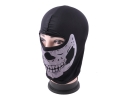 CS Ice Silk Protective Skull Face  Mask-Black