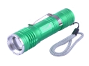 Mini Portable CREE XP-E LED 3 Mode 250Lm 18650 Battery LED Flashlight Torch- Green