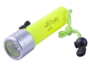 Shallow Light CREE Q5 LED 120Lm Plastic LED Diving Flashlight Torch