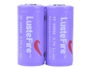 LusteFire ICR 32650 3.7V 6000mAh Li-ion Battery (1 Pair)