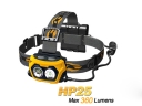 Fenix HP25 2xCREE XP-E R4 LED 360Lm 5 Mode 4*AA Battery Outdoor LED Headlamp Flashlight