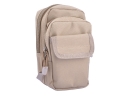 Multifunction the shoulder bag Messenger bag Outdoor pockets Bag Kit（Mud Color）
