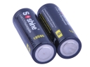 Soshine 18500 1400mAh 3.7V Protected Rechargeable li-ion Battery 2-Pack