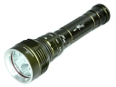 SKYRAY SY-068 5x CREE XM-L2 LED 8000 Lumens 3 Mode Twist LED Diving Flashlight Torch(Titanium color)