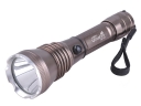 UlrtaFire ZB-G08 CREE Q5 LED 650 Lumens 3 Mode Button Switch LED Flashligth Torch