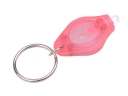 Plastic Pink light 12000-14000mcd LED Keychain Accouterment