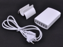 6-Port USB Charger Fast charge high efficiency international Charger