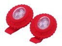 HJ015-2 2 LEDs Bicycle and Safety Light Set