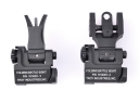 Back-Up Front and Rear Folding Sights Mount 2-Pack