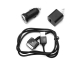 Apple iPod 3GS 4G Charger USB Travel Kit with Car Charger/ Travel Adapter/ Cable