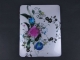 Flower Cane Pattern iPad Protection Shell