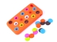 Colorful Silicon Protection Shell for iPhone 4G-Orange