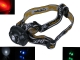 High Power 6+1 Q3 LED Headlamp with Multi-Color