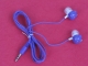LOVE Hello Kitty Stereo Earphone - Purple