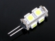 G4-9SMD 0.85W 9 White LED Car Light