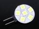 G4-6SMD 0.6W 6 White LED Car Light