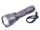 Palight C9 CREE XP-G R5 LED 5-Mode Rechargeable Flashlight - Titanium