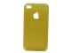Yellow Plastic Mobile Phone Case for iPhone (A)