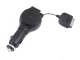 USB Retractable Data Cable Car Charger