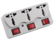 ShenDao 213 3 IN 1 Plastic Adaptor Plug