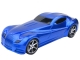 Mini Music Car Speaker with USB TF/MIRCO Card - Blue