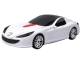 Mini Music Car Speaker with USB TF/MIRCO Card - White