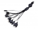 Multifunction scalable data line (10 charging cable connector: APP-1/LG-1/MOT-1/MOT-2/NOK-1/NOK-2/PSP-1/SAMS-1/SAMS-2/SOER-1