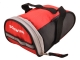 Waterproof zipper Red Nylon Bicycle Tail Bag