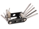 A04 14 in 1 Colorful Multi-Function Stainless Steel Folding Mini Bicycle Repairing Tool Kit
