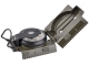 Portable Army Green Color Pocket Folding Metal Lensatic Compass with Dual Map Scaels & LED Lightse Commpass