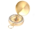 Portable Gold Color Pocket Watch Style Compass