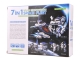 Cute Sunlight Item No.2117 7 in 1 Solar Rechargeable Space Fleet Robot Kit Toy