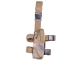 Camo Nylon Tornado Universal Tactical Thigh Gun Holster
