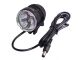 Nico Nature F3 3*CREE U2 LED 960lm 4 Mode Aluminum Alloy 18650 Battery Pack LED Bicycle Light