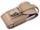 Multi-function Hanging Mobile Pocket iPhone Mobile Phone Case Pockets-Mud Color