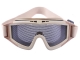Outdoor Anti-shock Desert Locusts Mesh Glasses-Yellow