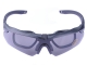 Plastic Black Tactical Shooting Glasses