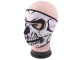 CS Sponge Cloth Full Protective Skull Face Mask-(Black+White )
