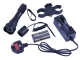 A Set LED Flashlight Torch