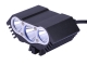 3*CREE XML-T6 LED 2800 Lumens 4 Mode USB interface to charge LED Bicycle Headlight(Black)