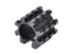 WM 25mm Ring Tri Sides 21mm Picatinny Rail Aluminum Alloy Tactical Tube Mount
